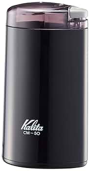 Kalita 電動コーヒーミル CM-50 (ブラック) cm3dmju CM-50(ブラック) 電動コーヒーミル 1個 カリタ 【通販モノタロウ】